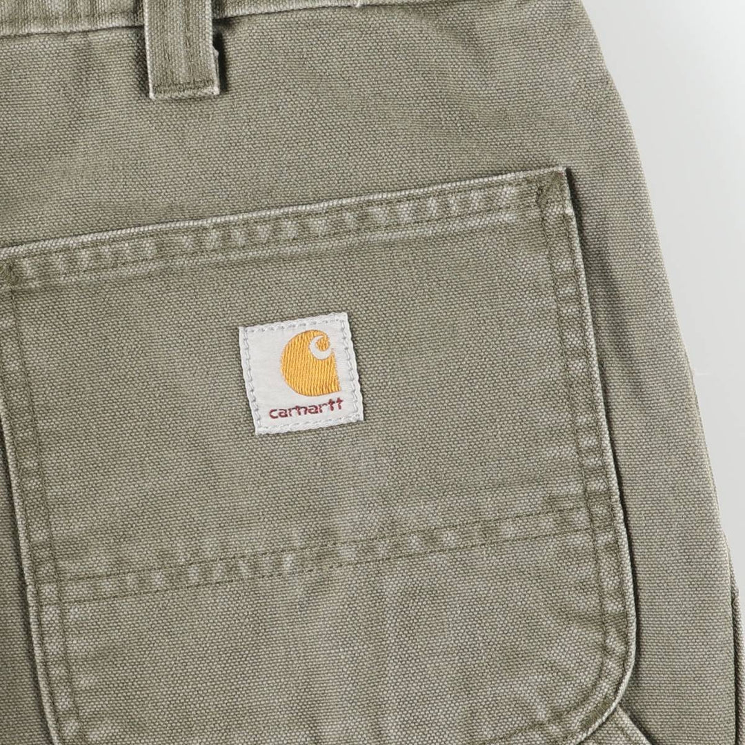 Carhartt Relaxed Fit Duck Painter Pants, Men's, Size 37 cotton Khaki type Vintage Second Hand