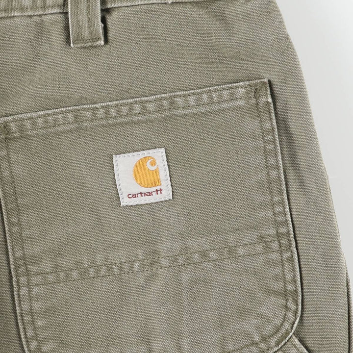 Carhartt Relaxed Fit Duck Painter Pants, Men's, Size 37 cotton Khaki type Vintage Second Hand