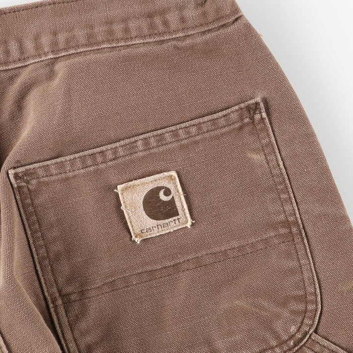 Carhartt Duck Painter Pants, Men's, W30 equivalent cotton brown type Vintage Second Hand