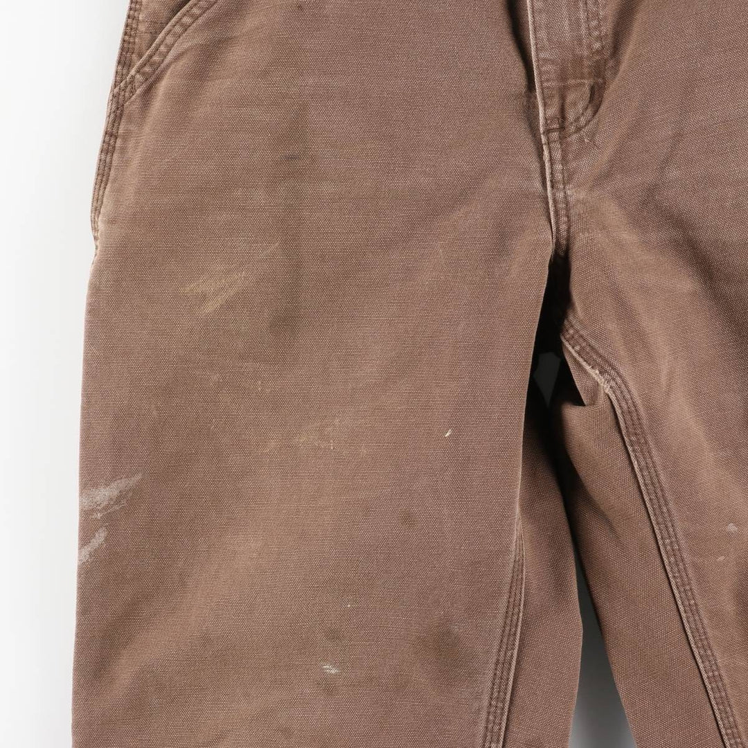 Carhartt Duck Painter Pants, Men's, W30 equivalent cotton brown type Vintage Second Hand