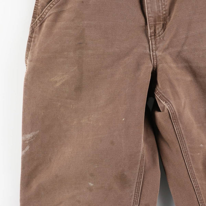 Carhartt Duck Painter Pants, Men's, W30 equivalent cotton brown type Vintage Second Hand