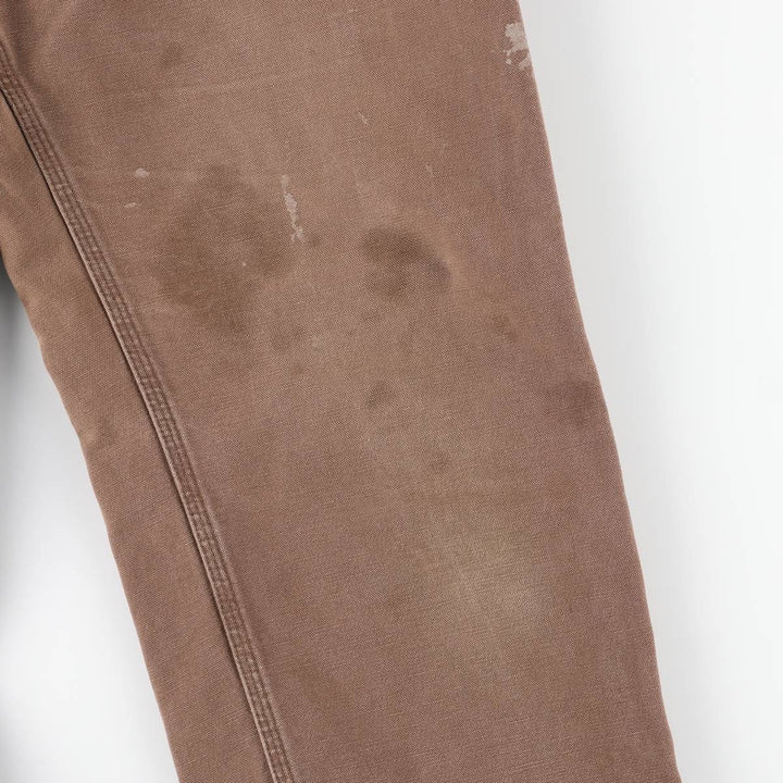 Carhartt Duck Painter Pants, Men's, W30 equivalent cotton brown type Vintage Second Hand
