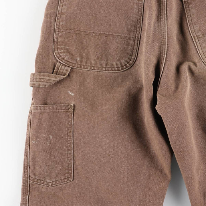 Carhartt Duck Painter Pants, Men's, W30 equivalent cotton brown type Vintage Second Hand