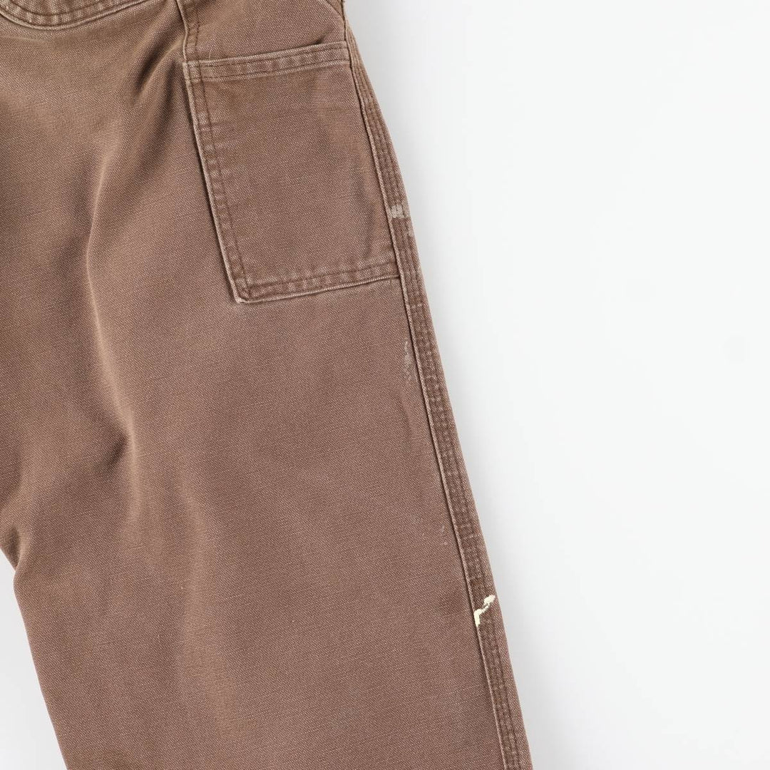 Carhartt Duck Painter Pants, Men's, W30 equivalent cotton brown type Vintage Second Hand