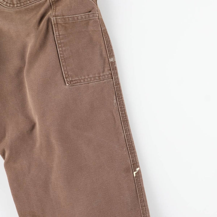 Carhartt Duck Painter Pants, Men's, W30 equivalent cotton brown type Vintage Second Hand