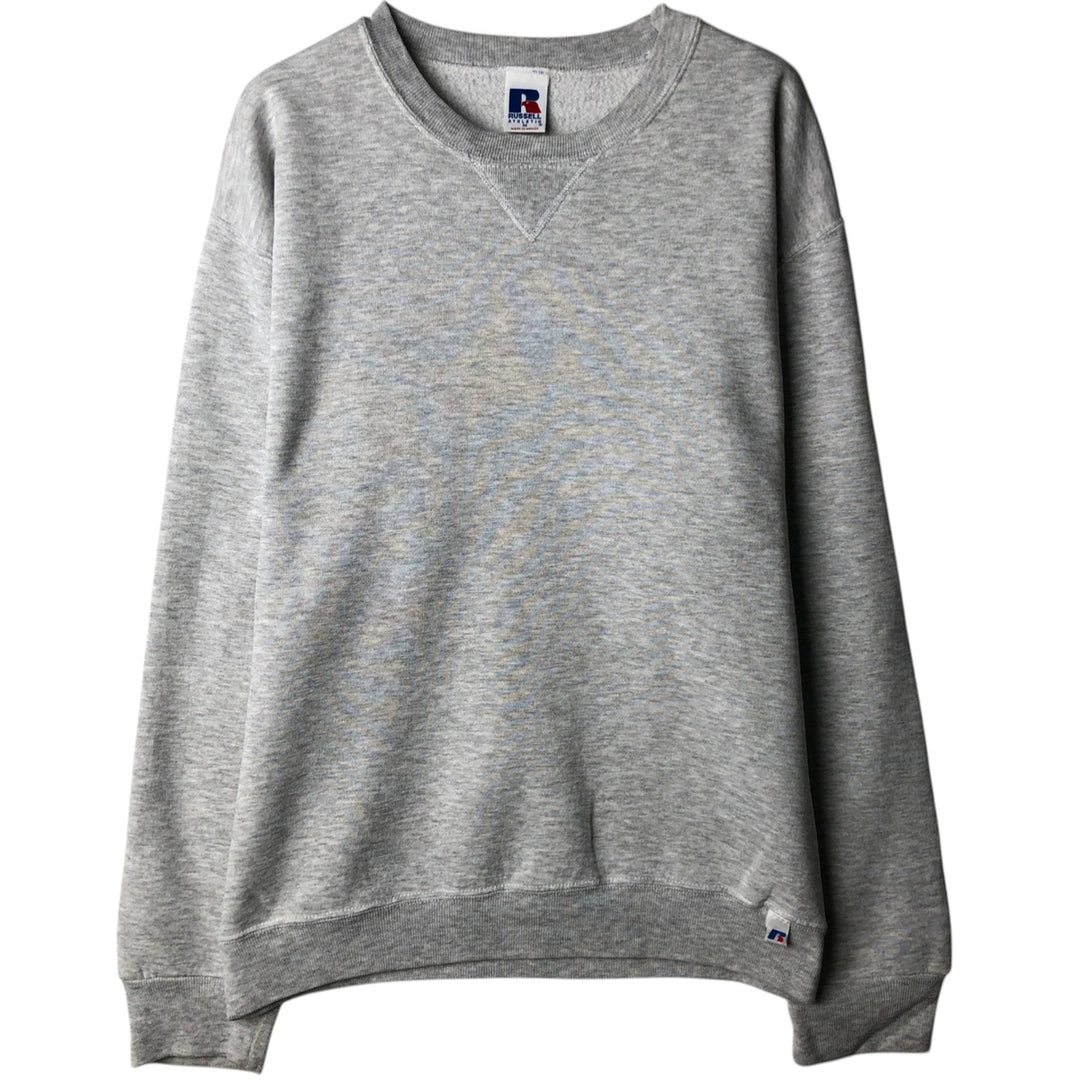 90'S Russell Athletic Plain Blank Sweatshirt, Men's Size M (approx.), Vintage cotton gray type Vintage Second Hand