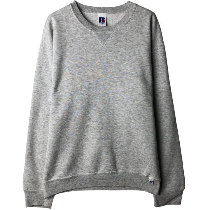 90'S Russell Athletic Plain Blank Sweatshirt, Men's Size M (approx.), Vintage cotton gray type Vintage Second Hand