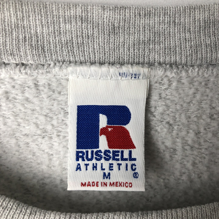 90'S Russell Athletic Plain Blank Sweatshirt, Men's Size M (approx.), Vintage cotton gray type Vintage Second Hand