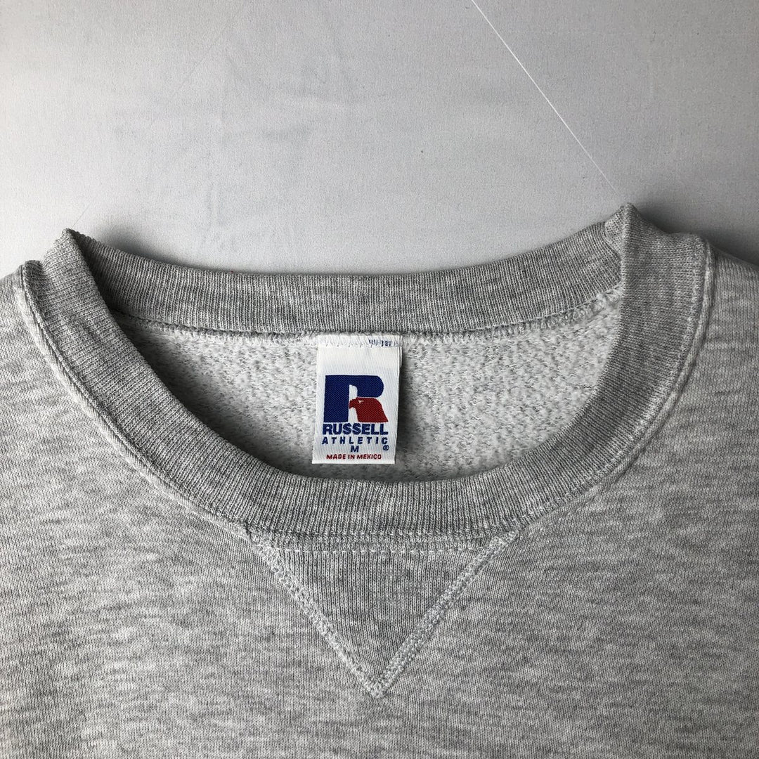 90'S Russell Athletic Plain Blank Sweatshirt, Men's Size M (approx.), Vintage cotton gray type Vintage Second Hand