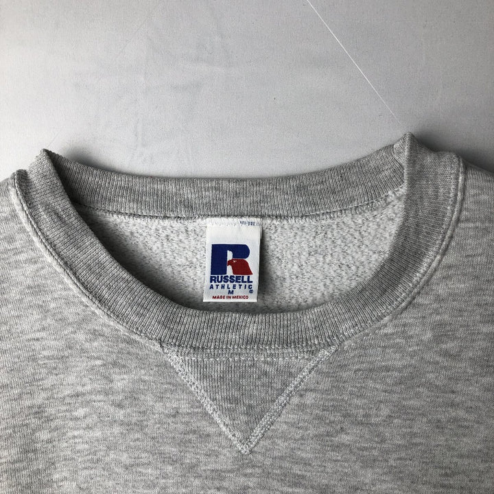 90'S Russell Athletic Plain Blank Sweatshirt, Men's Size M (approx.), Vintage cotton gray type Vintage Second Hand