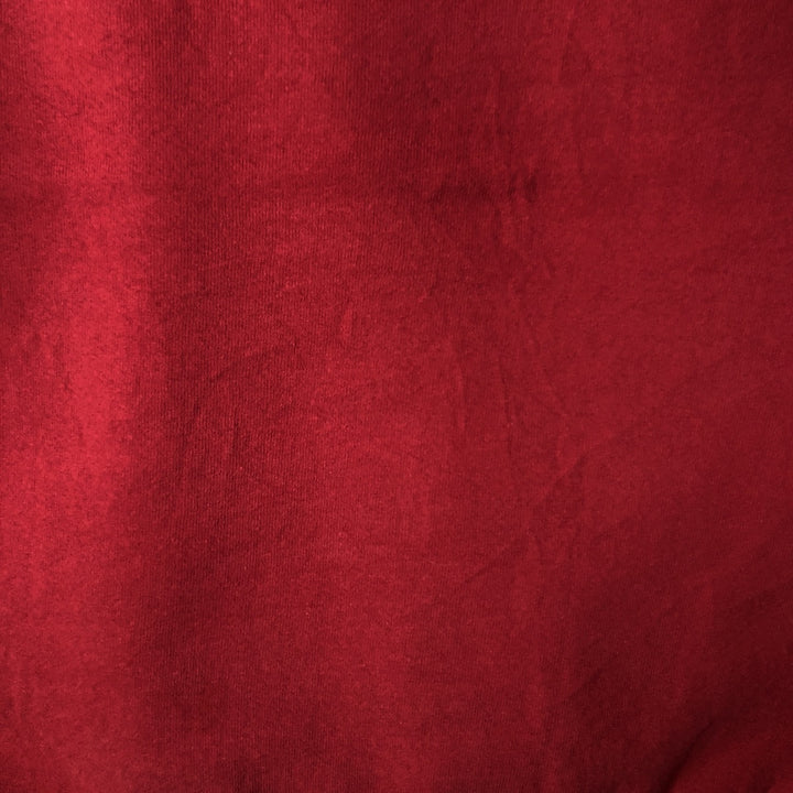 90'S Russell Athletic Plain Blank Sweatshirt, Men's Size L (Equivalent), Vintage cotton red type Vintage Second Hand