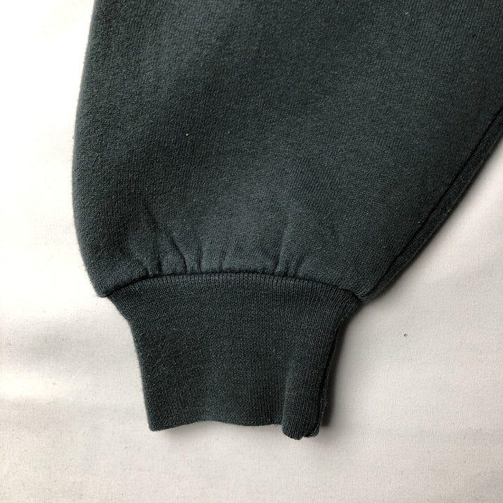 Vintage 90'S Russell ATHLETIC blank sweatshirt, made in the USA, size M, men's. cotton dark green Vintage Second Hand