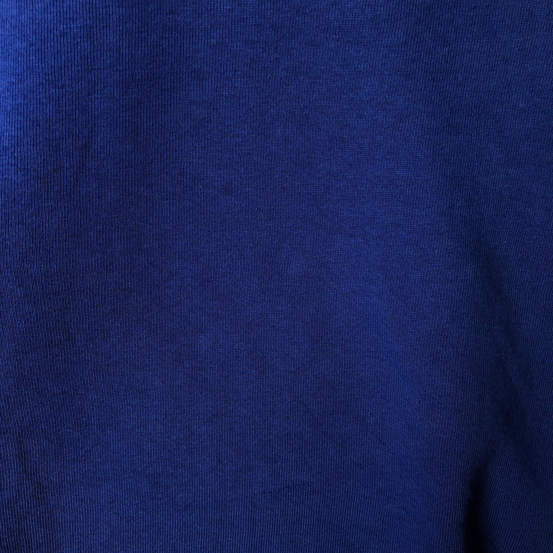 Russell Athletic Plain Blank Sweatshirt, Made in USA, Men's Size XL (Equivalent), Vintage. cotton blue type Vintage Second Hand