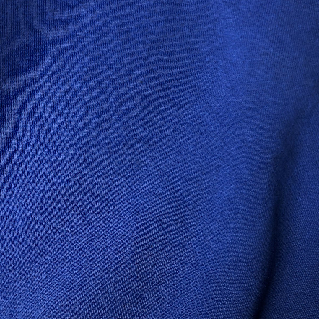 Russell Athletic Plain Blank Sweatshirt, Made in USA, Men's Size XL (Equivalent), Vintage. cotton blue type Vintage Second Hand