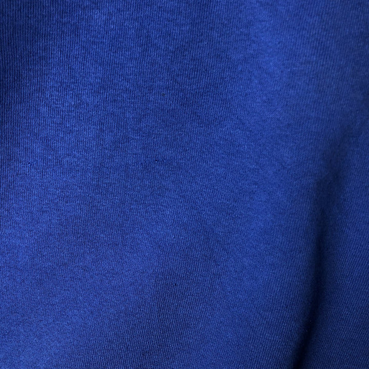 Russell Athletic Plain Blank Sweatshirt, Made in USA, Men's Size XL (Equivalent), Vintage. cotton blue type Vintage Second Hand