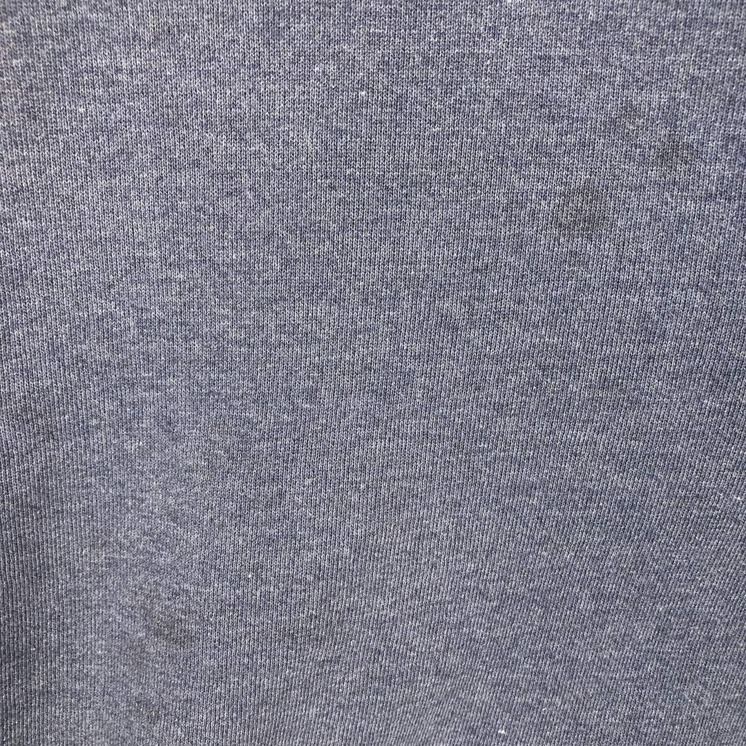 90'S Russell Athletic Plain Blank Sweatshirt, Men's Size XL (Equivalent), Vintage polyester Charcoal Vintage Second Hand