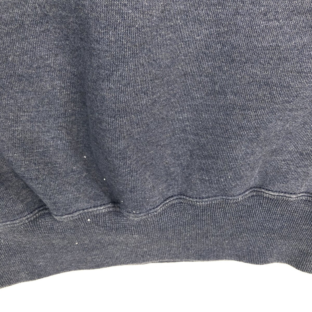 90'S Russell Athletic Plain Blank Sweatshirt, Men's Size XL (Equivalent), Vintage polyester Charcoal Vintage Second Hand