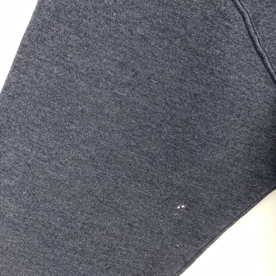 90'S Russell Athletic Plain Blank Sweatshirt, Men's Size XL (Equivalent), Vintage polyester Charcoal Vintage Second Hand