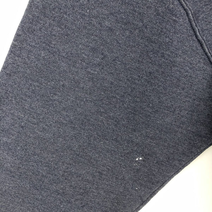 90'S Russell Athletic Plain Blank Sweatshirt, Men's Size XL (Equivalent), Vintage polyester Charcoal Vintage Second Hand