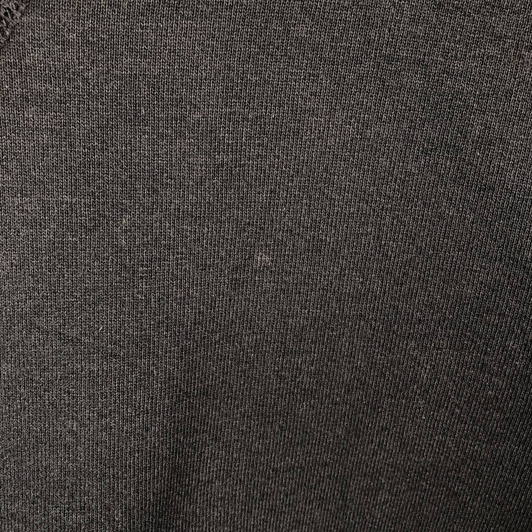 Russell Athletic Plain Turtleneck Blank Sweatshirt, Made in USA, Men's Size XL (approx.) cotton black type Vintage Second Hand