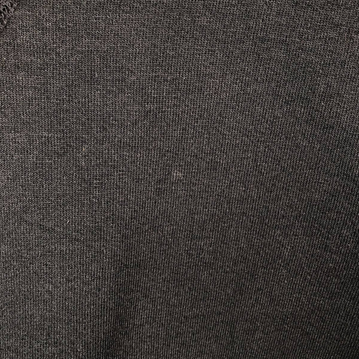 Russell Athletic Plain Turtleneck Blank Sweatshirt, Made in USA, Men's Size XL (approx.) cotton black type Vintage Second Hand
