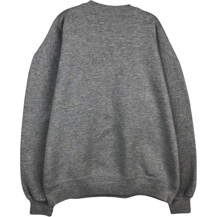 Vintage 90'S Russell ATHLETIC blank sweatshirt, made in the USA, men's size XXL. polyester gray type Vintage Second Hand