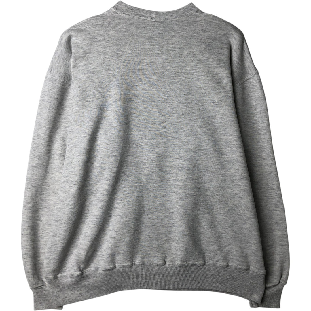 Vintage 90'S Russell ATHLETIC blank sweatshirt, made in the USA, men's size XL. cotton gray type Vintage Second Hand