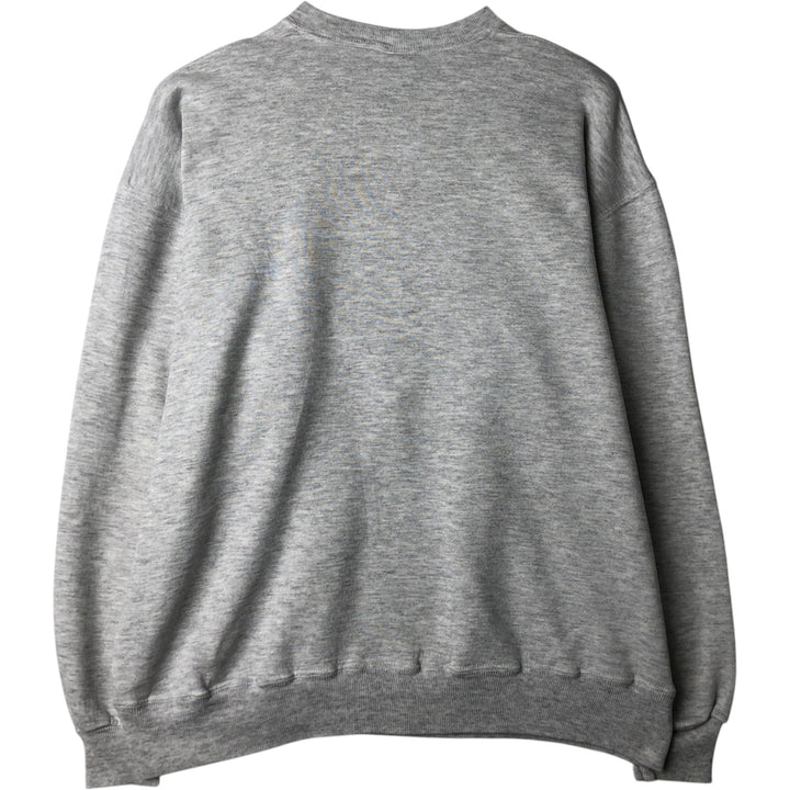 Vintage 90'S Russell ATHLETIC blank sweatshirt, made in the USA, men's size XL. cotton gray type Vintage Second Hand