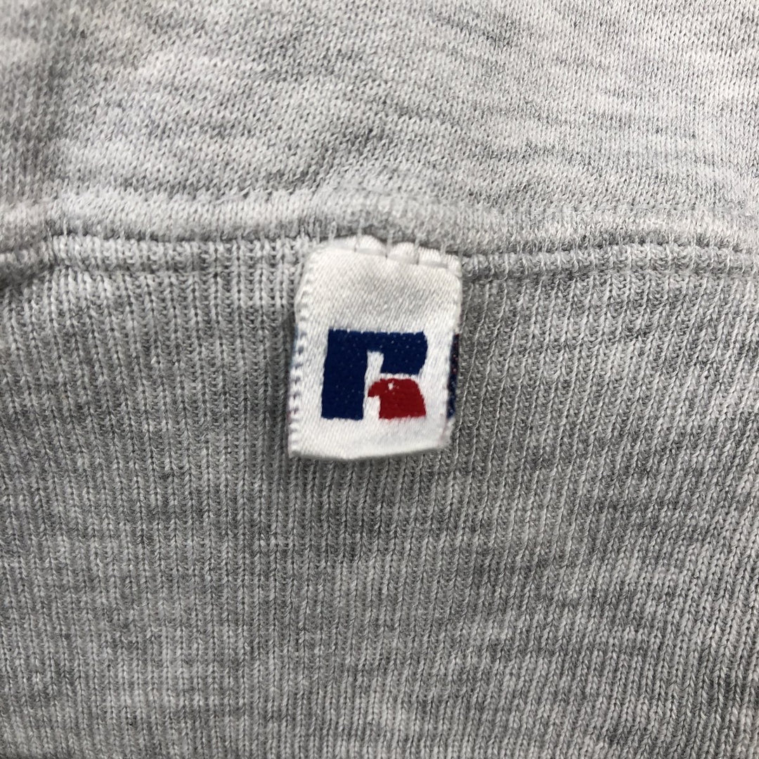 Vintage 90'S Russell ATHLETIC blank sweatshirt, made in the USA, men's size XL. cotton gray type Vintage Second Hand
