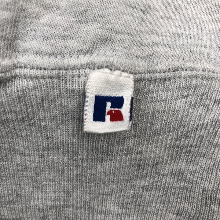 Vintage 90'S Russell ATHLETIC blank sweatshirt, made in the USA, men's size XL. cotton gray type Vintage Second Hand
