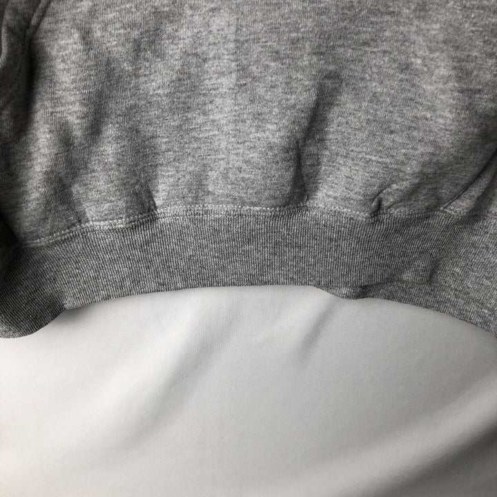 90'S Russell Athletic Sweatshirt Pullover Hoodie, Made in USA, Men's Size XL (Equivalent), Vintage polyester gray type Vintage Second Hand