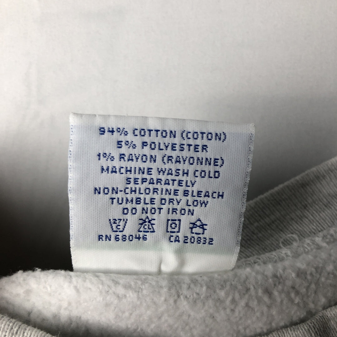 90'S Discus Athletic Solid Color Blank Sweatshirt, Made in USA, Men's Size Medium, Vintage cotton gray type Vintage Second Hand
