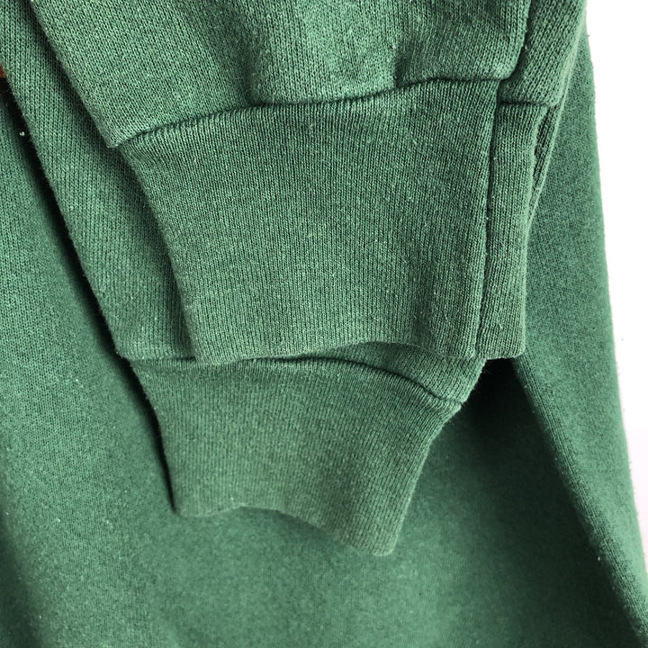 90'S CAL POLY COLLECTION College Sweatshirt, Made in USA, Women's Size XS (Equivalent), Vintage cotton green type Vintage Second Hand