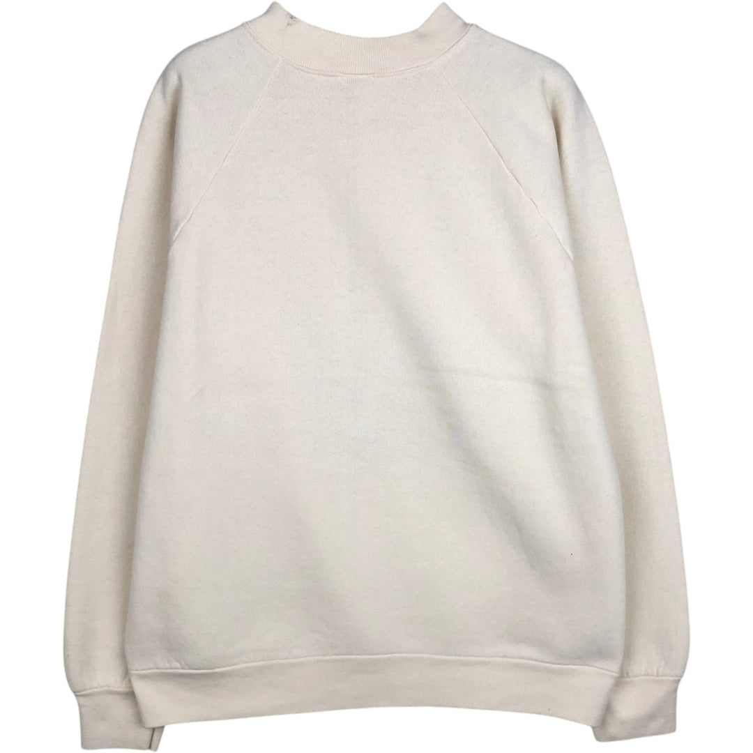 90'S Fruit of the Loom Cocker Spaniel Dog Print Animal Sweatshirt, Made in USA, Women's Size M cotton unbleached Vintage Second Hand