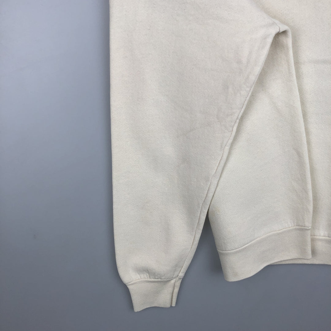 90'S Fruit of the Loom Cocker Spaniel Dog Print Animal Sweatshirt, Made in USA, Women's Size M cotton unbleached Vintage Second Hand