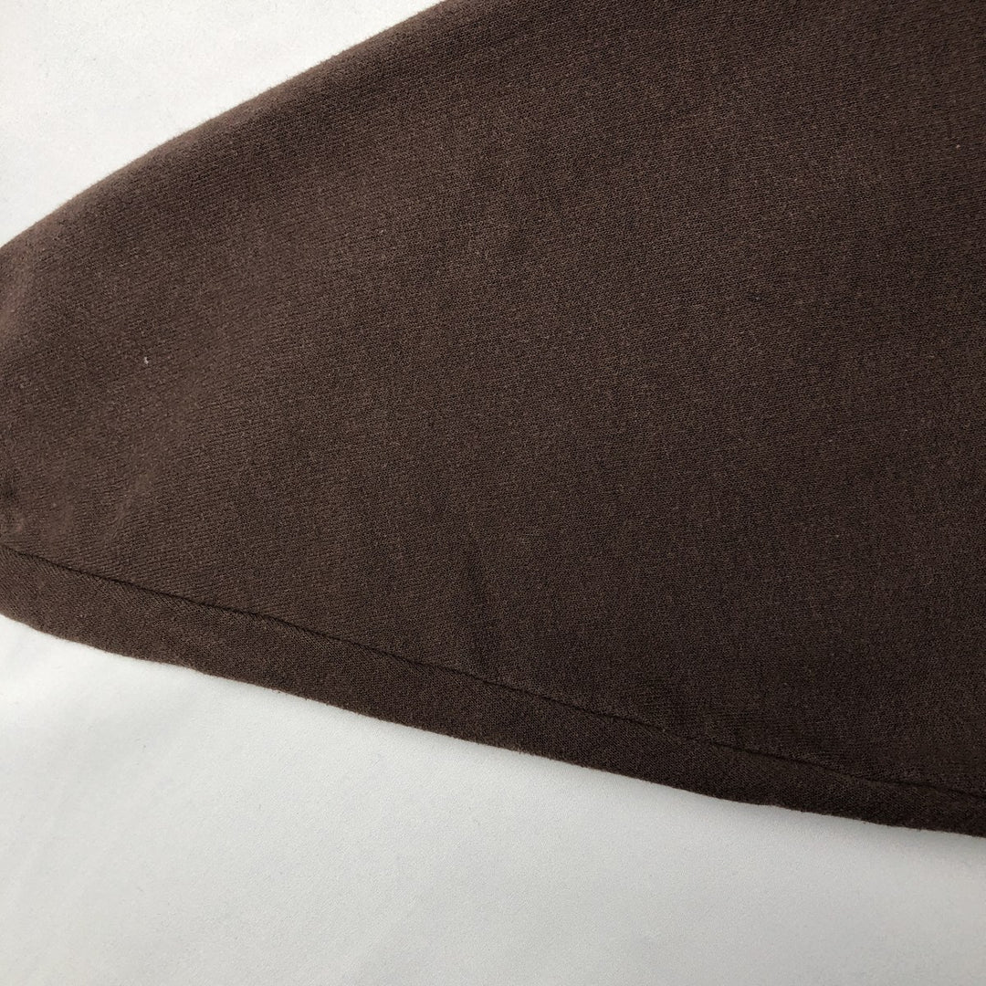 Pleasant Skade Message Print Sweatshirt (Women's Size M) cotton brown type Vintage Second Hand