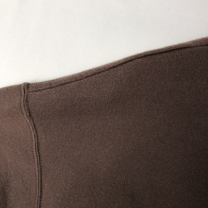 Pleasant Skade Message Print Sweatshirt (Women's Size M) cotton brown type Vintage Second Hand