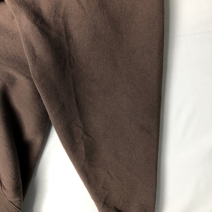 Pleasant Skade Message Print Sweatshirt (Women's Size M) cotton brown type Vintage Second Hand