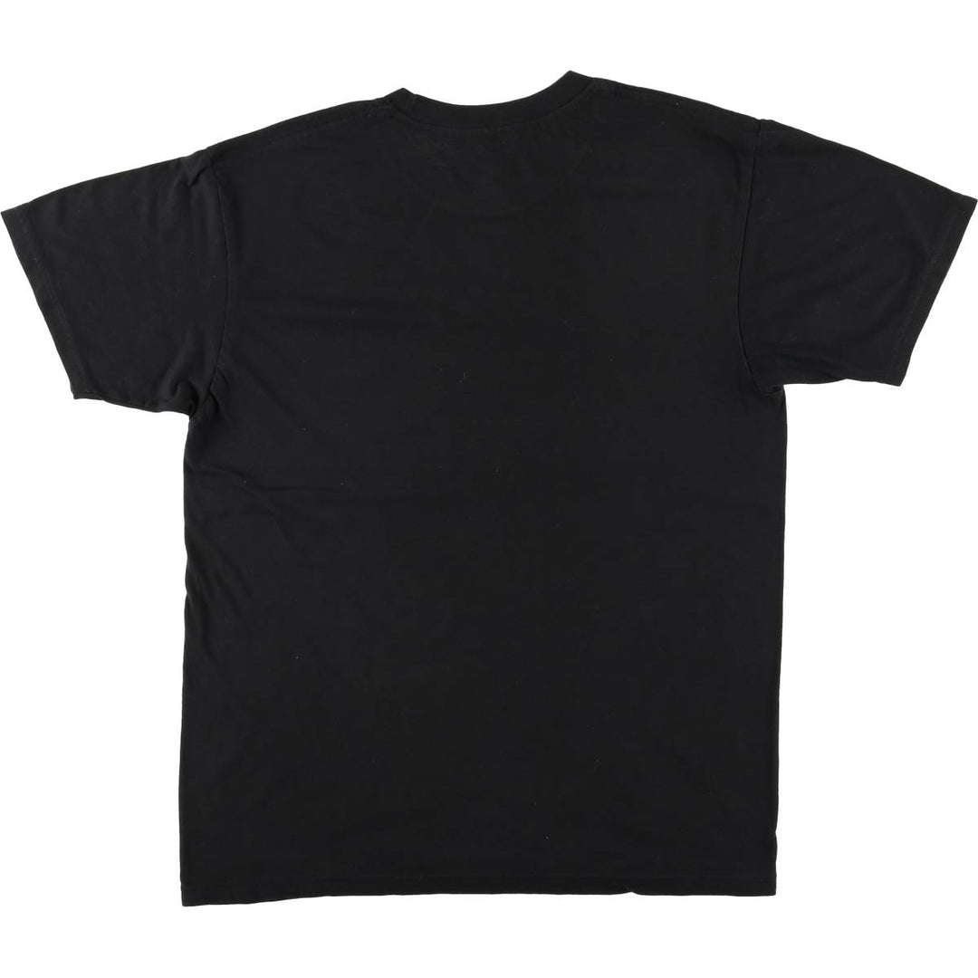 DEF LEPPARD Def Leppard Band T-shirt Band T Men's L size cotton black type Vintage Second Hand