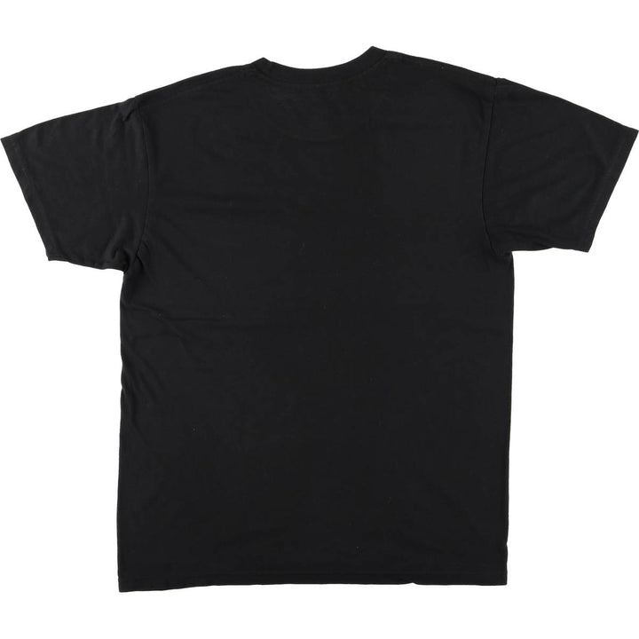 DEF LEPPARD Def Leppard Band T-shirt Band T Men's L size cotton black type Vintage Second Hand