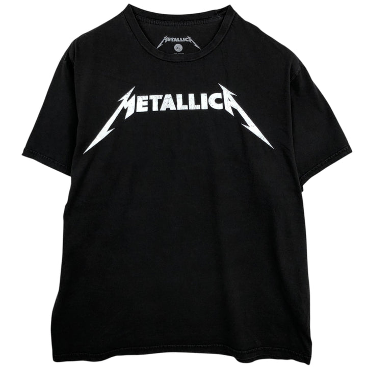 Metallica Band T-shirt, Band T, Men's XL size cotton black type Vintage Second Hand