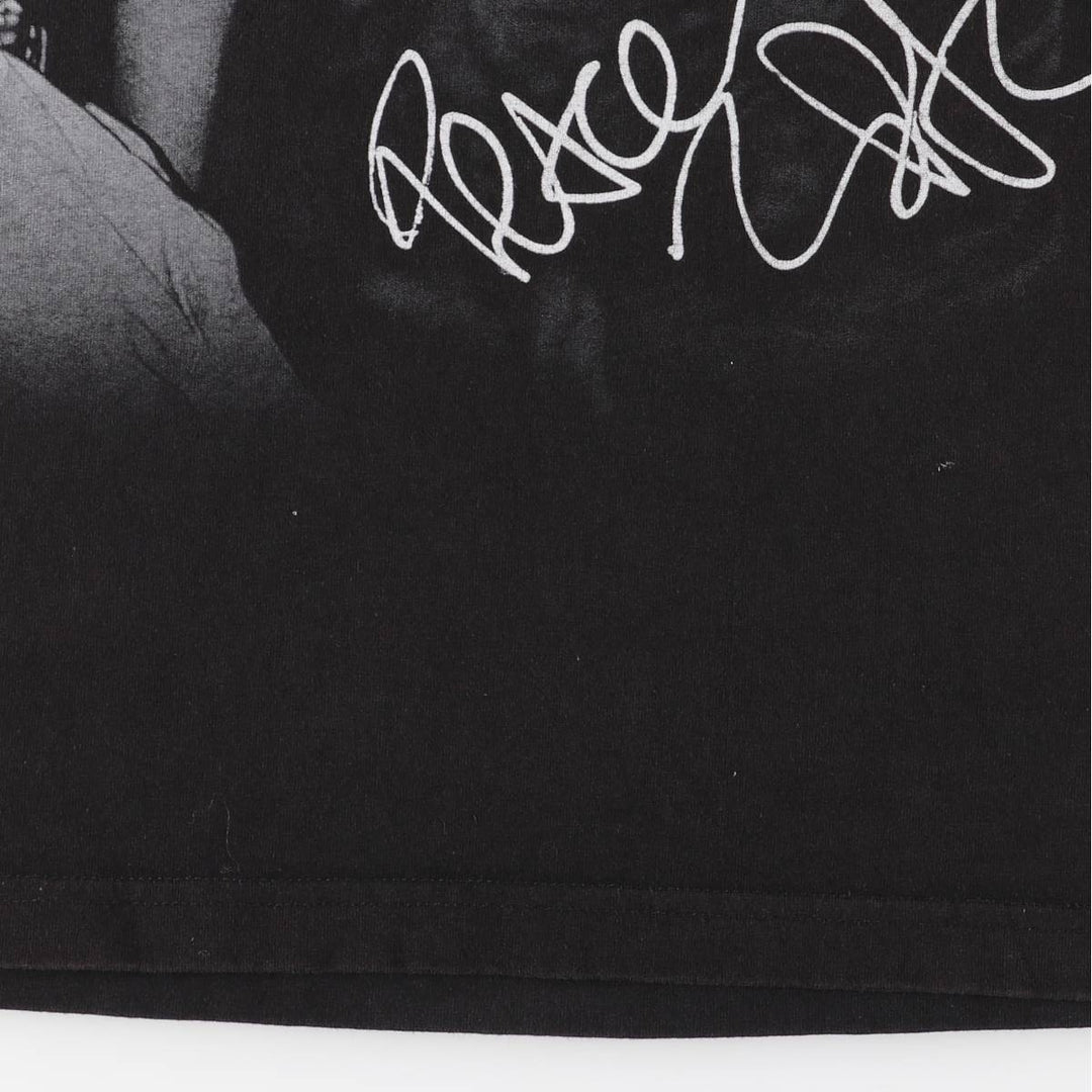 2PAC Rap T-shirt, Men's Size Medium cotton black type Vintage Second Hand