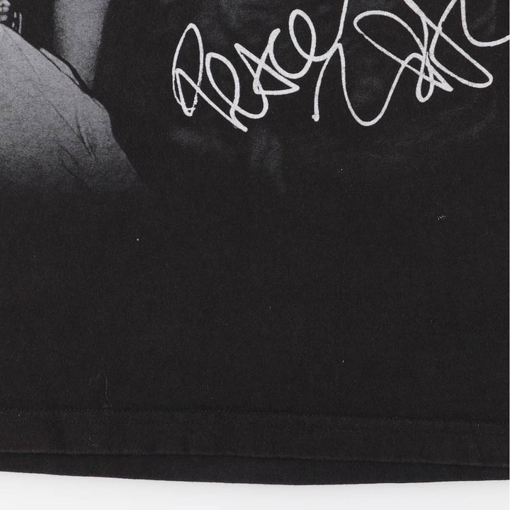 2PAC Rap T-shirt, Men's Size Medium cotton black type Vintage Second Hand