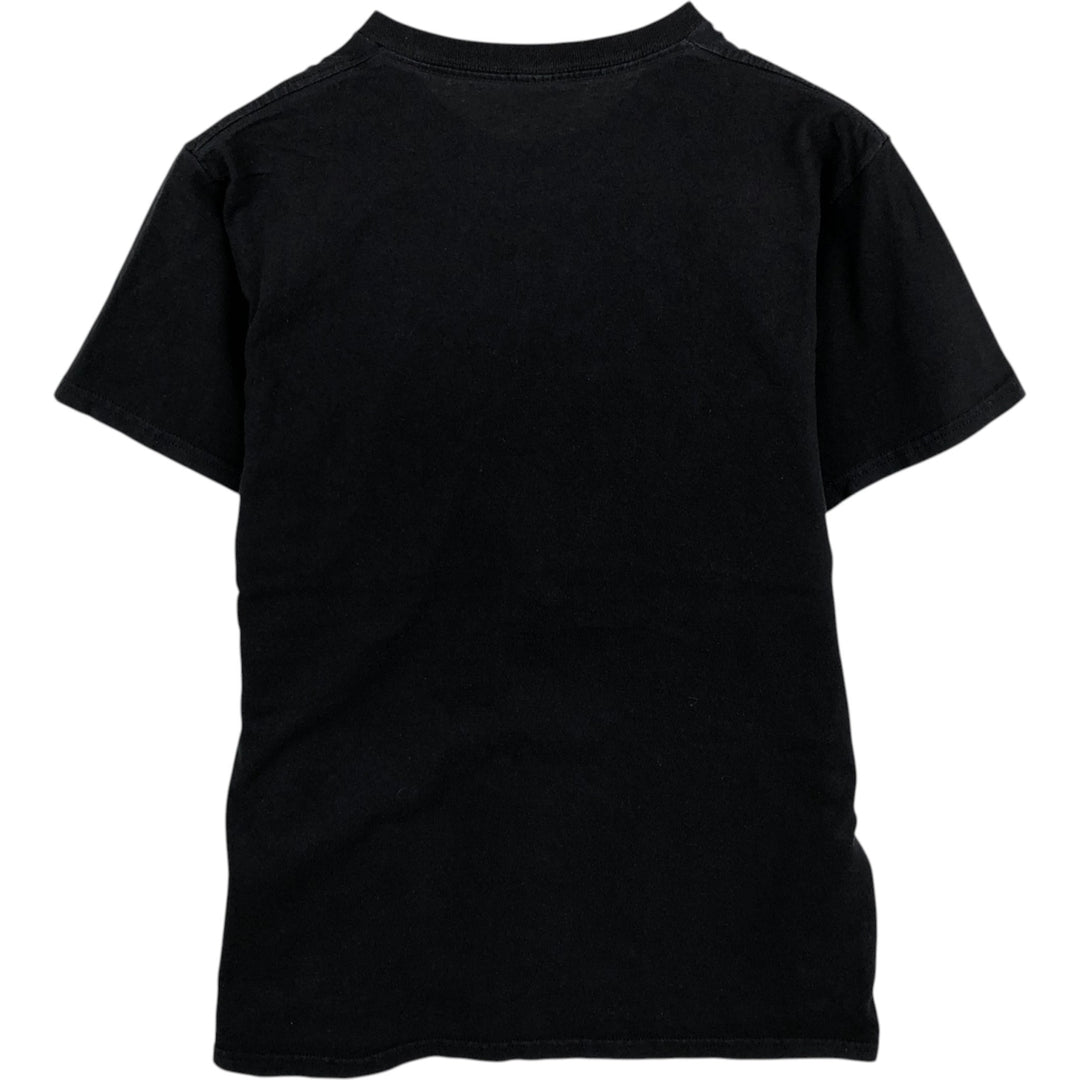 METALLICA Metallica Band T-shirt Band T Men's S size unclear black type Vintage Second Hand