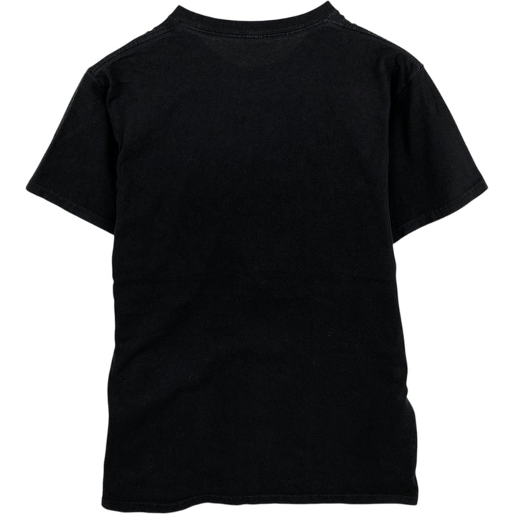 METALLICA Metallica Band T-shirt Band T Men's S size unclear black type Vintage Second Hand