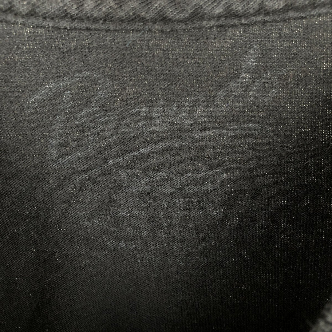 METALLICA Metallica Band T-shirt Band T Men's S size unclear black type Vintage Second Hand