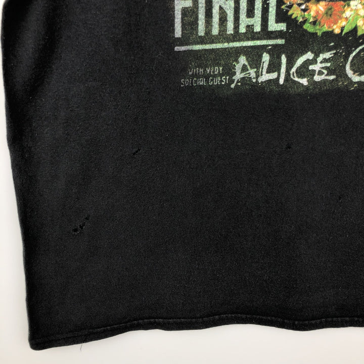 MOTLEY CRUE band t-shirt, men's size XL (approx.) unclear black type Vintage Second Hand