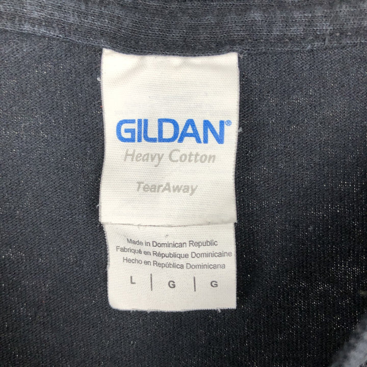 Gildan Slipknot Band T-Shirt (Men's Size L) cotton black type Vintage Second Hand