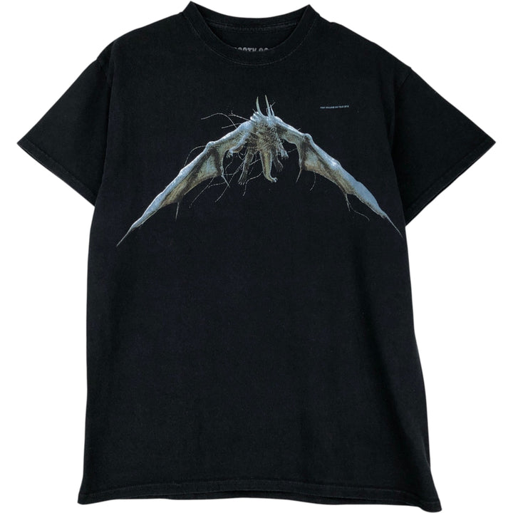 Post Malone Wrap T-Shirt (Men's Size M) cotton black type Vintage Second Hand