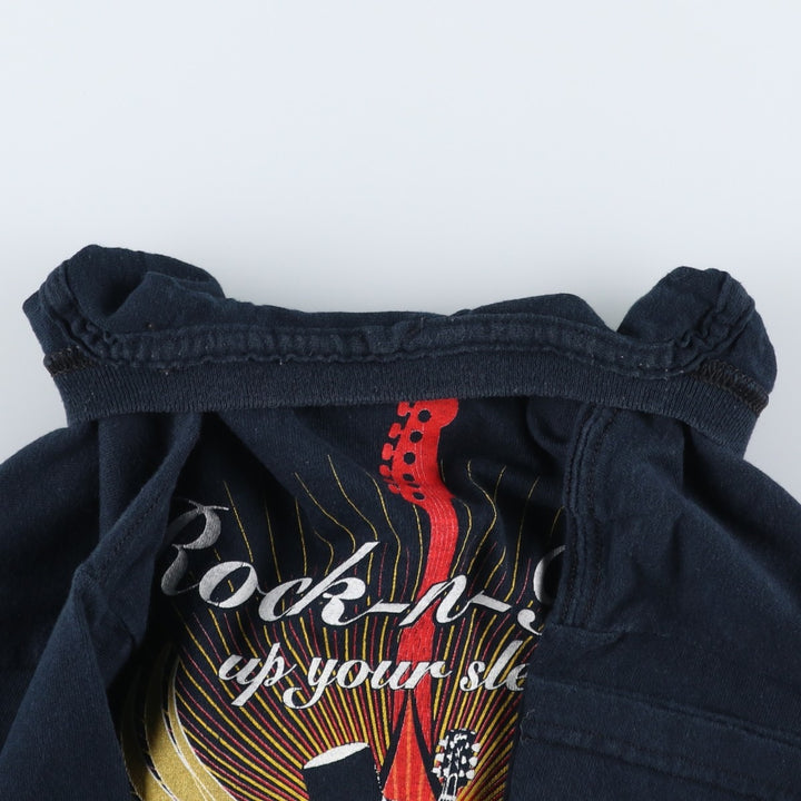 New Rock93.3 ROCK101 Band T-shirt (Men's size S) unclear black type Vintage Second Hand